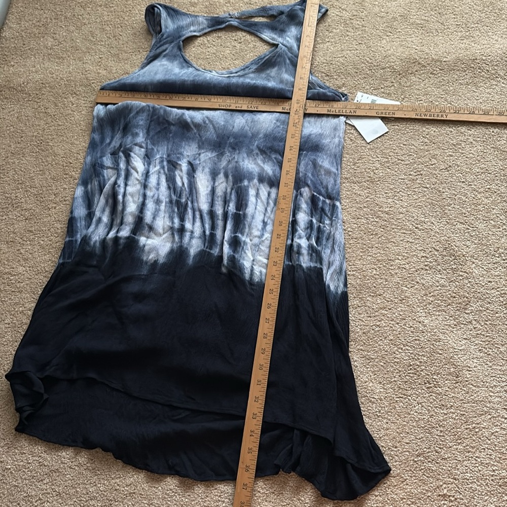 O'Neill Blue Ombré Textured Sleeveless Dress - Picture 6 of 6